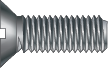 Slotted Flat Head Cap Screws